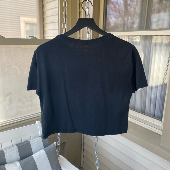 Everlane, Re-Cotton, Cropped, Pocket Tee in Black! - Picture 4 of 6